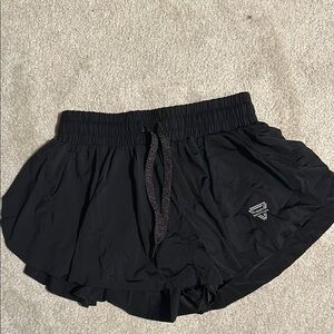 Black Women's Athletic Shorts